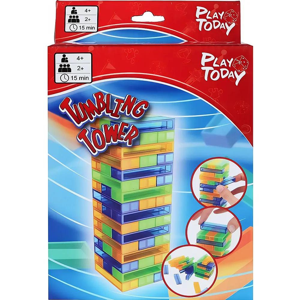 Sombo Stapelturm Spiel 45 Teile, 15x5x23.5cm