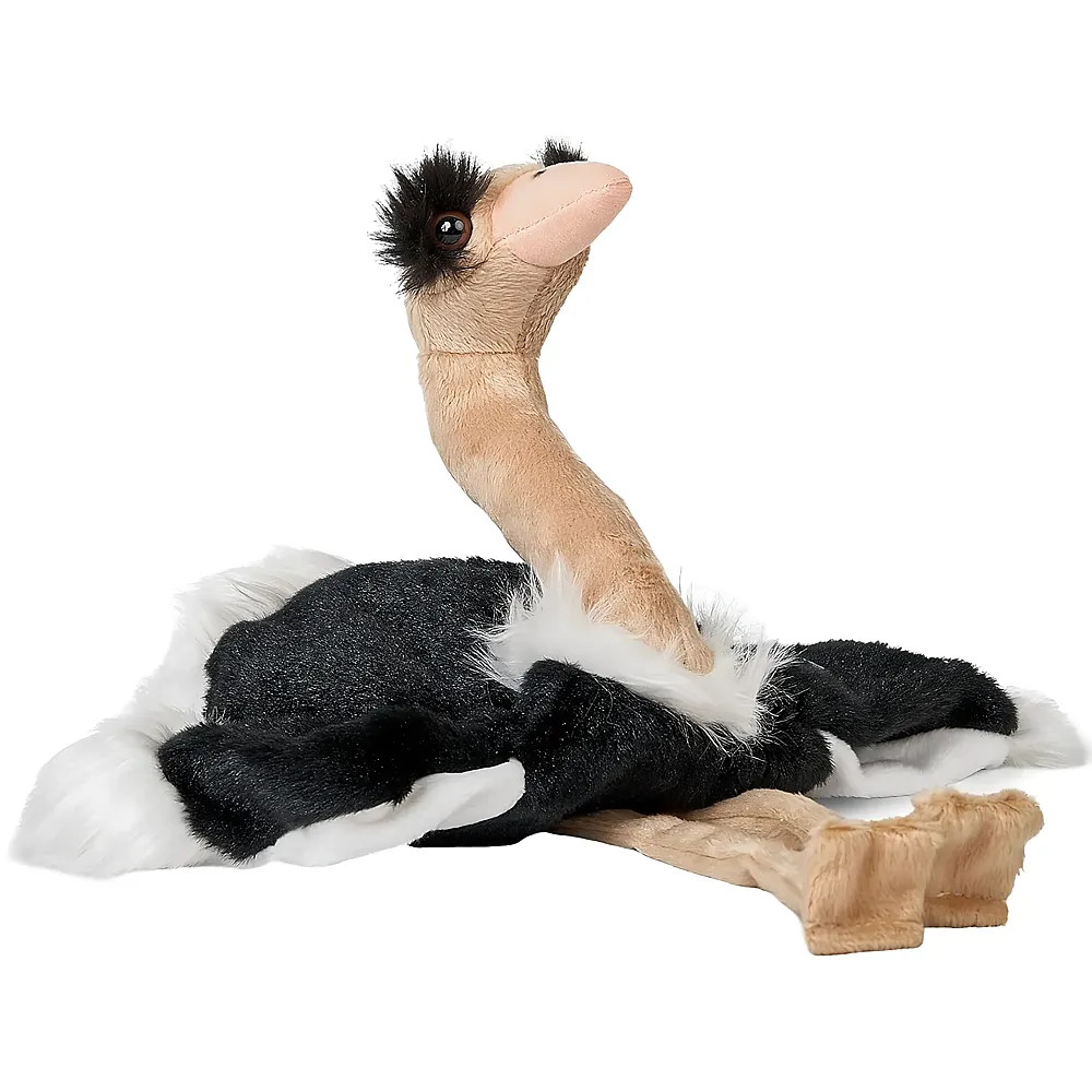 Unitoys Handpuppe Strauss - 33 cm - Handpuppen