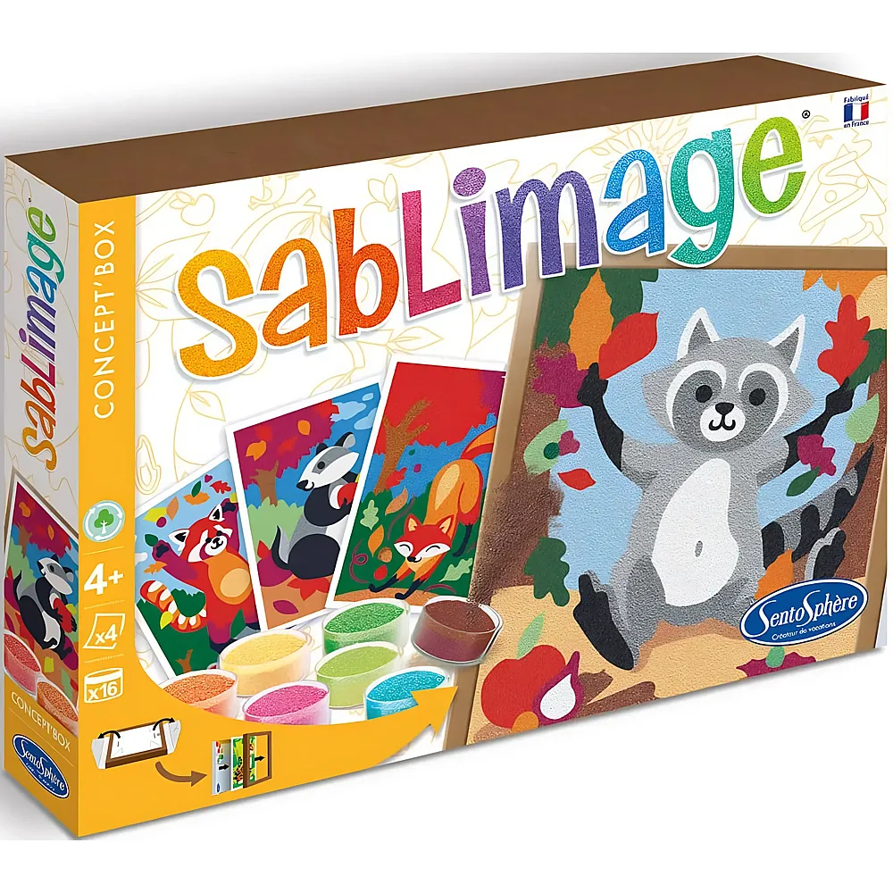 Sentosphere Sablimage Sandbilder Tiere