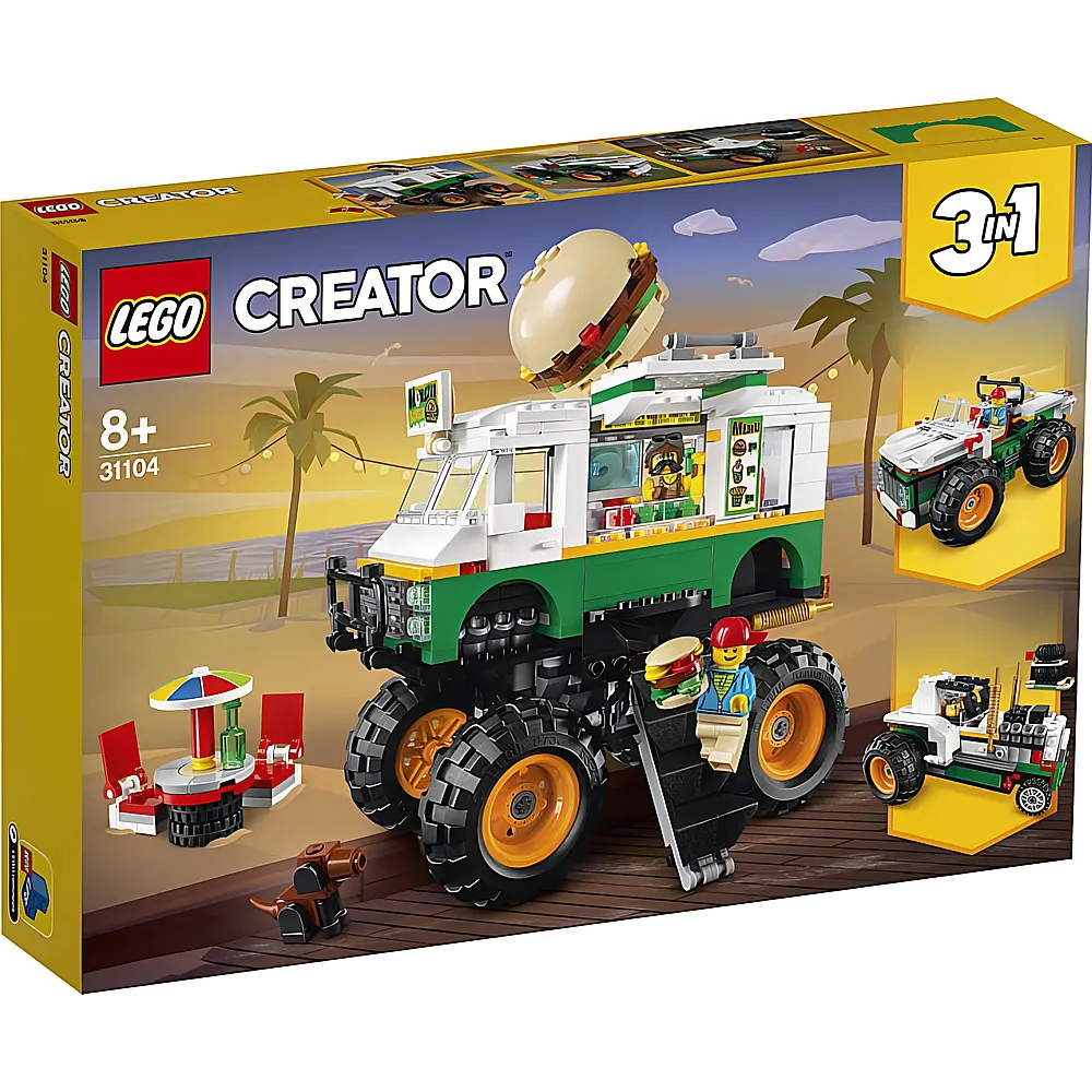 LEGO Creator Burger-Monster-Truck 31104