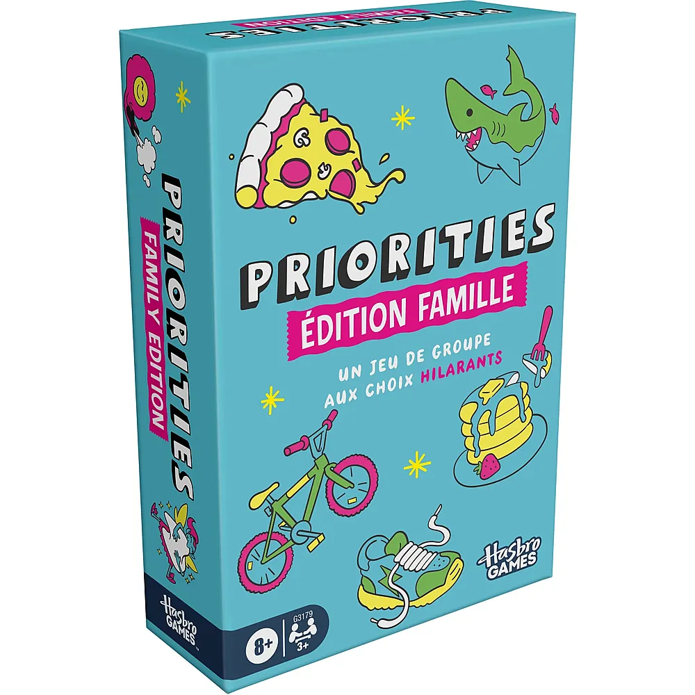 Hasbro Gaming Priorities �dition familiale, f franz�sische Version