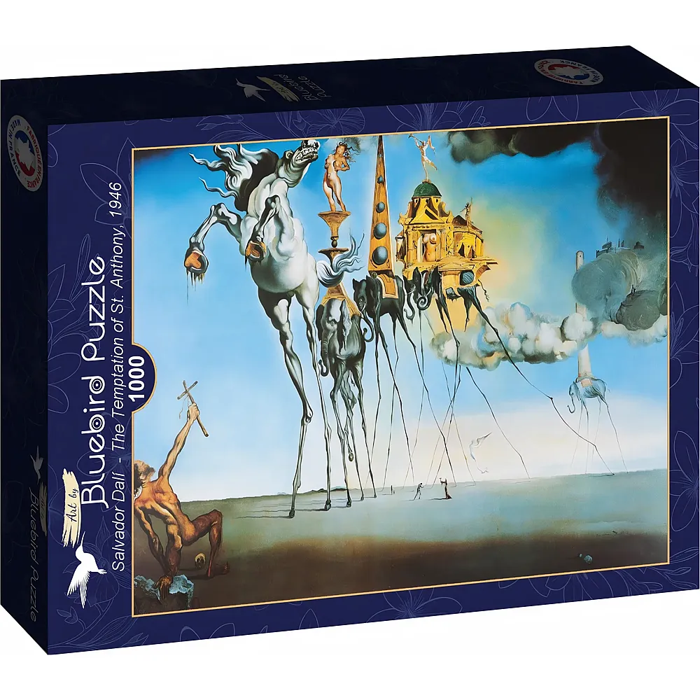 Bluebird Puzzle Dal� Salvador The Temptation of St. Anthony, 1946 - 1000 Teile