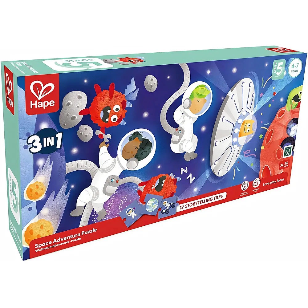 Hape Intergalactic Puzzle
