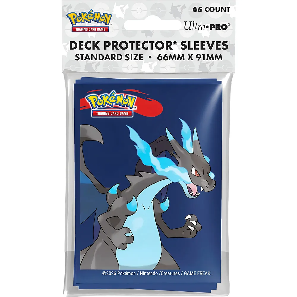 Ultra Pro Pok�mon - Mega Charizard X Deck Protector 65
