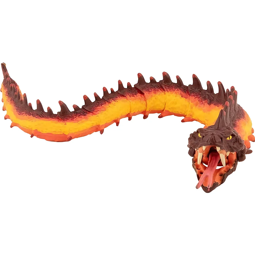 meinspielzeug - Papo Fantasy / Mittelalter Feuerbasiliks | Ritter & Drachen