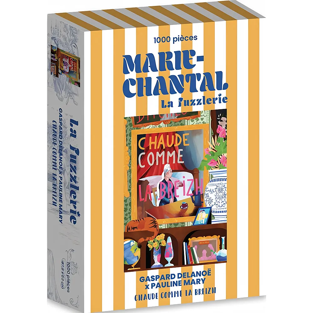 Marie-Chantal Puzzle Chaude Comme la Breizh - 1000 Teile