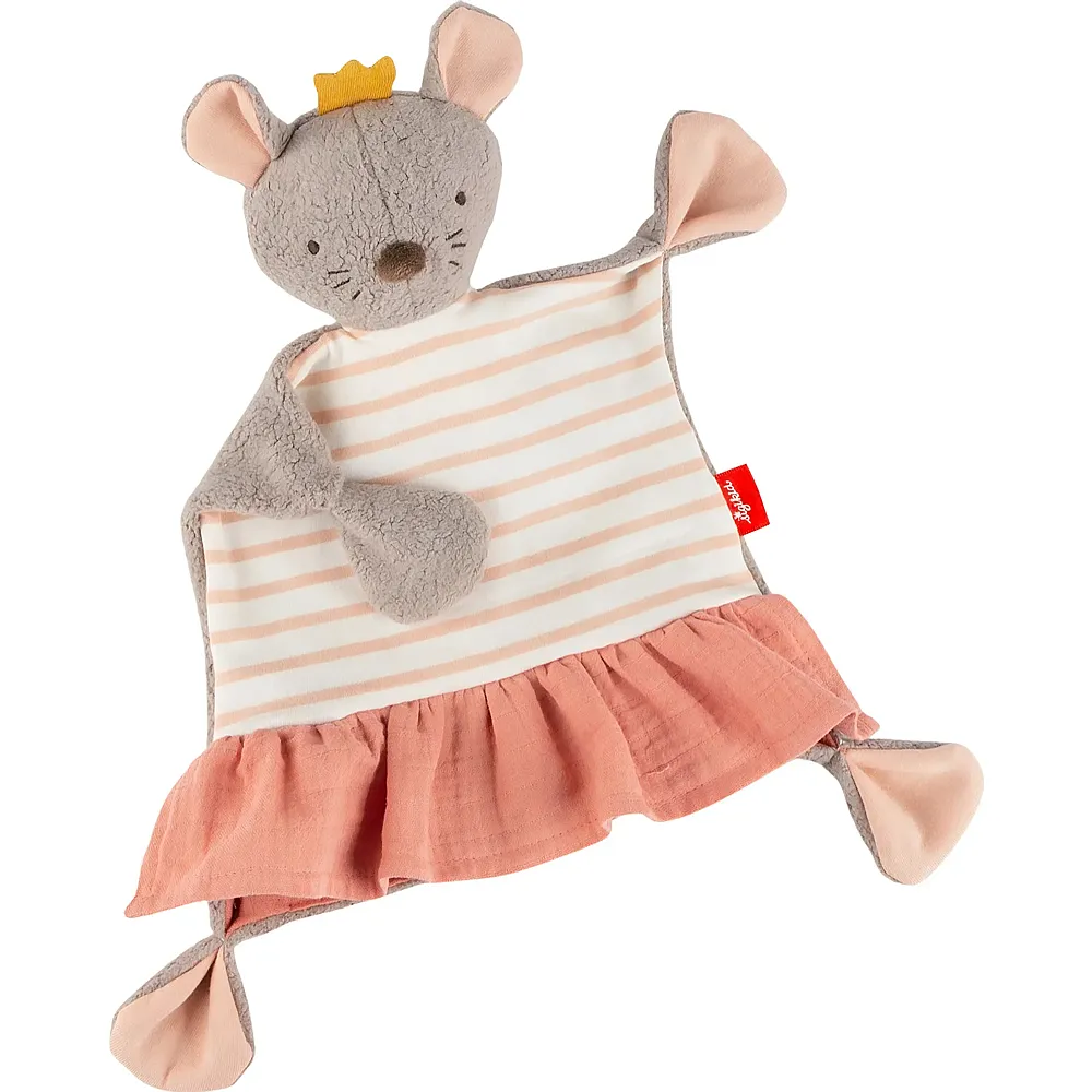 Sigikid Baby Schnuffeltuch Maus - 25 cm