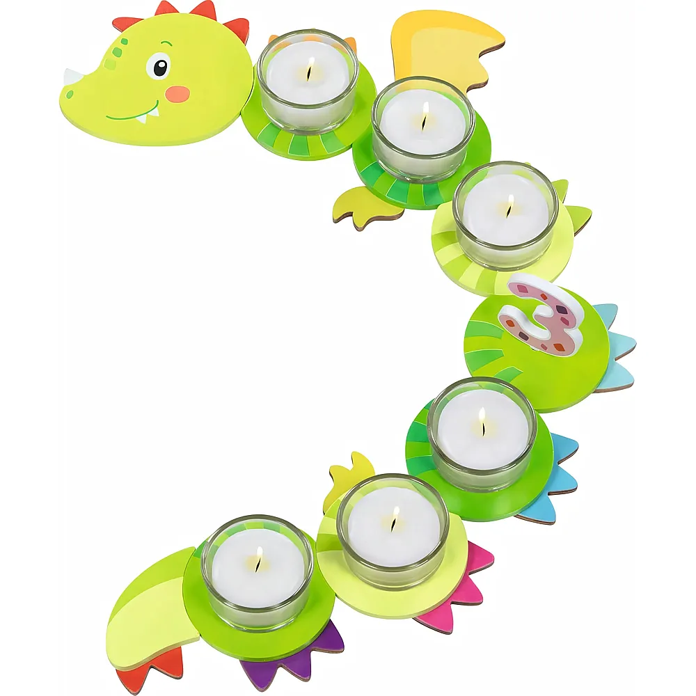 Goki Geburtstagsdrache Taro mit Zahlen von 1 bis 10 - 19 Teile