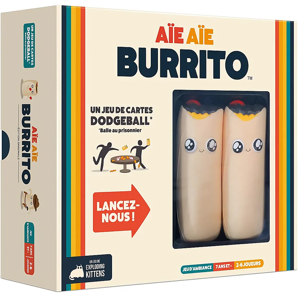 Exploding Kittens Aie Aie Burrito fr