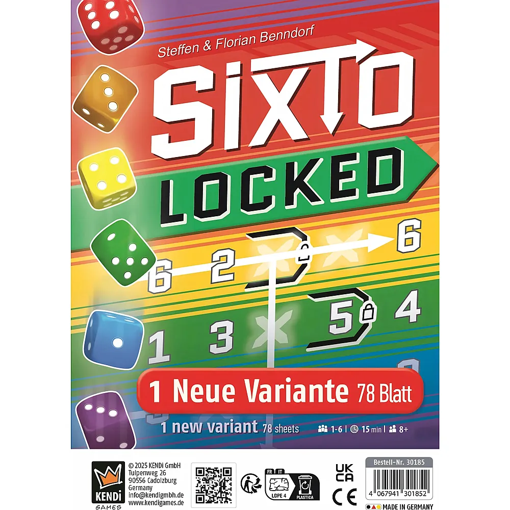 Kendi Games Sixto Zusatzblock - Locked - Deutsch