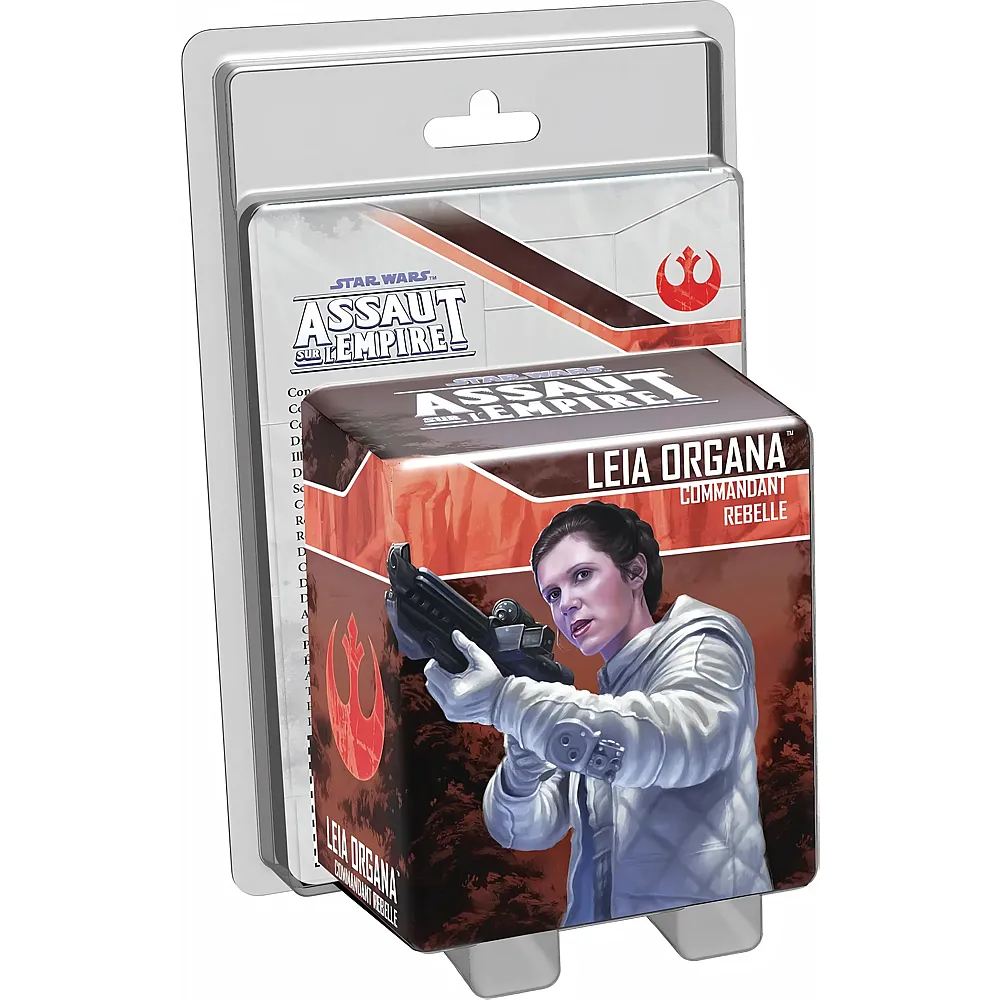 meinspielzeug - Fantasy Flight Games SW Assaut Empire Leia Organa Commandant Rebelle - Franais