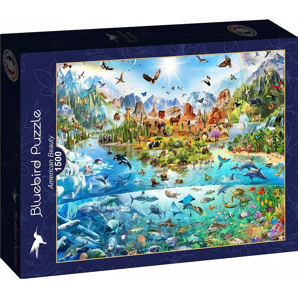 Bluebird Puzzle American Beauty - 1500 Teile