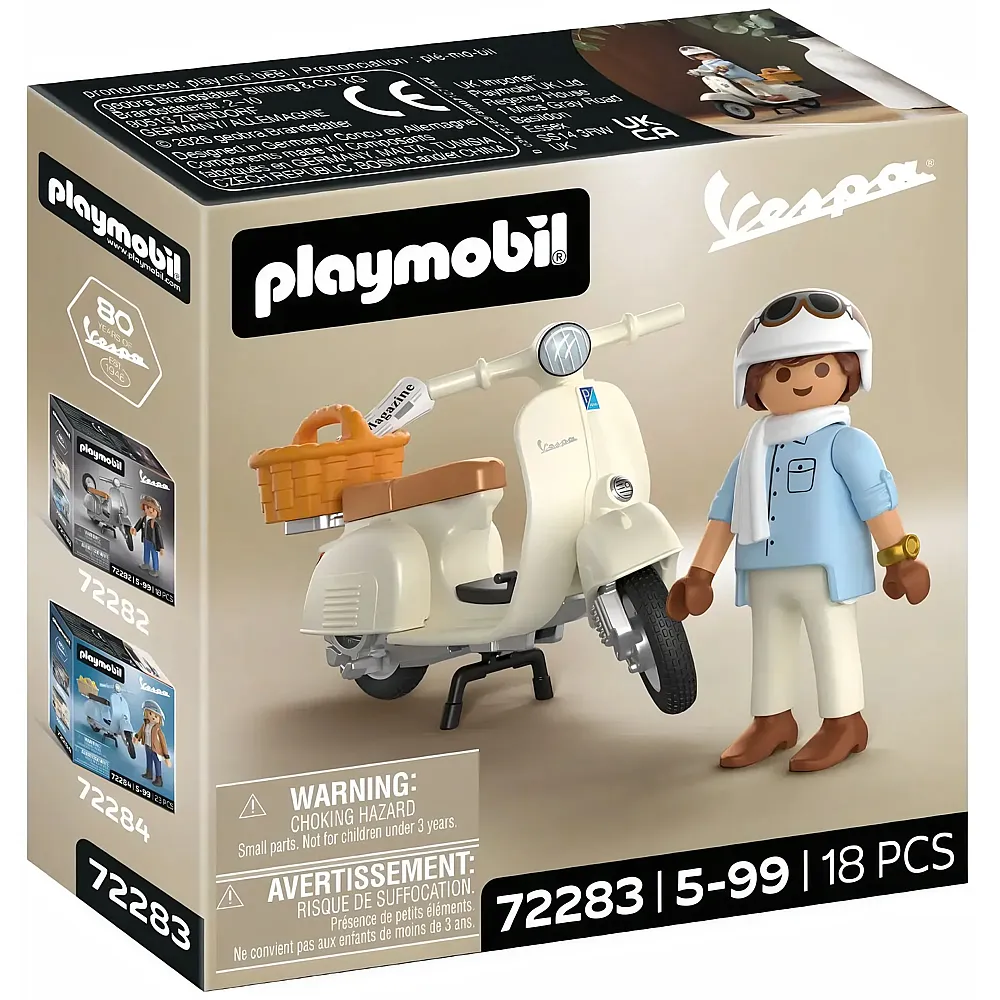 PLAYMOBIL 80 Jahre Vespa: Classic Style 72283