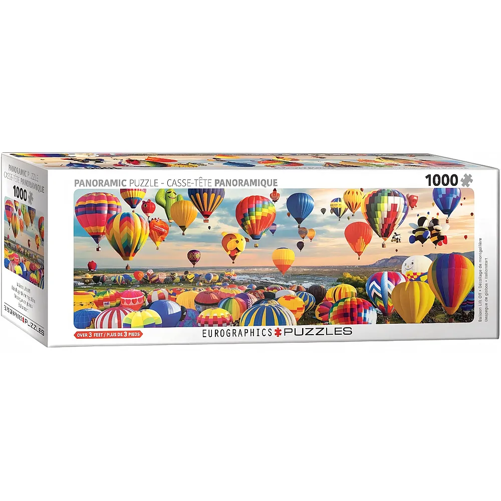 Eurographics Puzzle Panorama Ballonstart - 1000 Teile