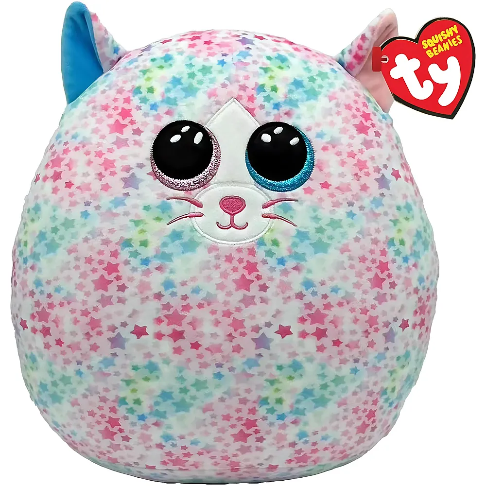 Ty Squishy Beanies Emma die Katze - 35 cm - Katzen Pl�sch