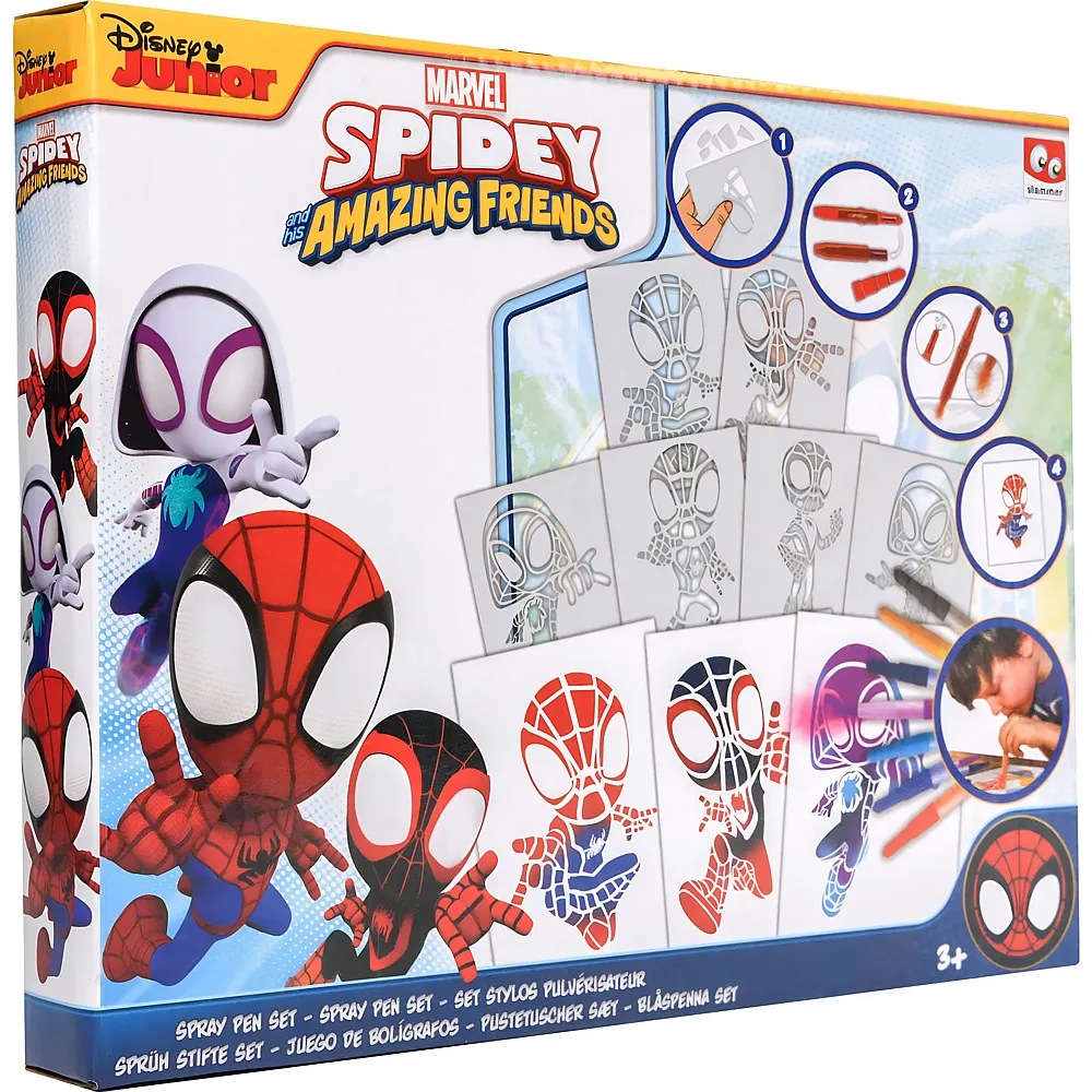 Canenco Spiderman Spr�hstift-Set Spidey