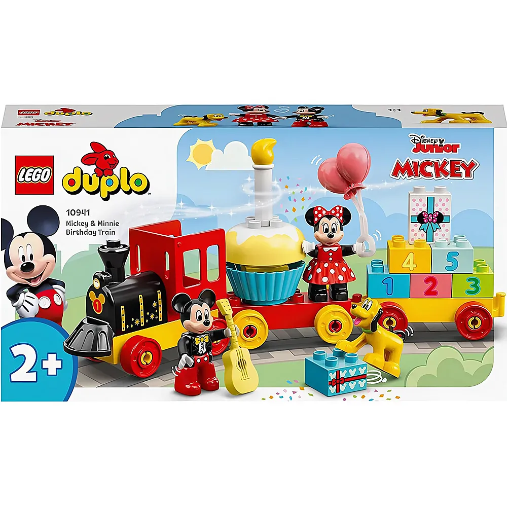 LEGO DUPLO Disney Mickey Mouse Mickys und Minnies Geburtstagszug 10941