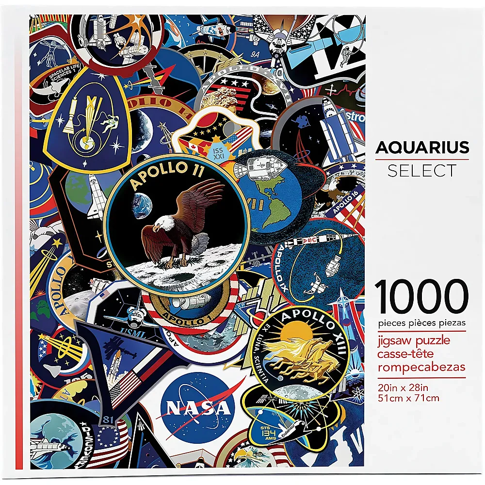 Aquarius Puzzle NASA Missions - 1000 Teile