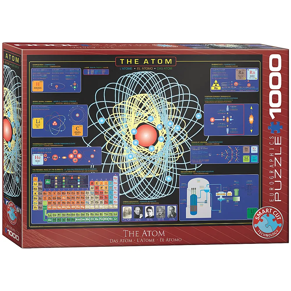 Eurographics Puzzle Das Atom - 1000 Teile