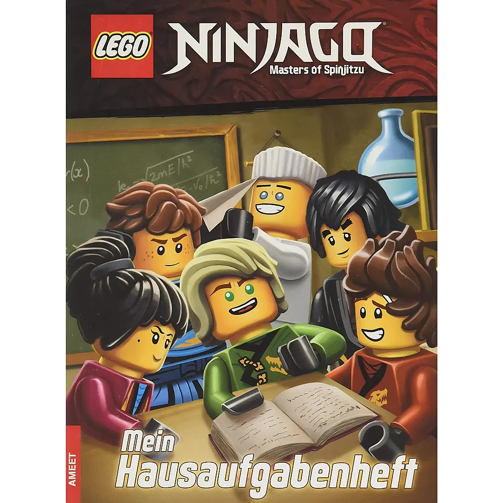 Ameet LEGO NINJAGO Mein Hausaufgabenheft - Buch