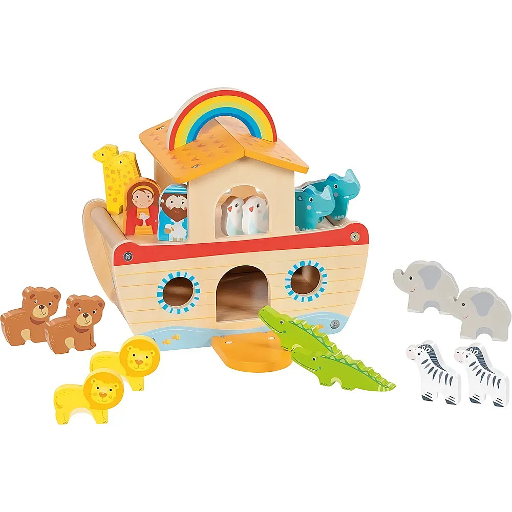 meinspielzeug - Goki Meine kleine Arche Noah - 20 Teile | Spielesets
