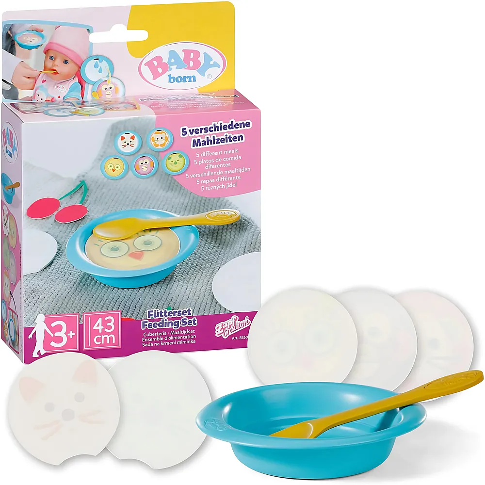 Zapf Creation Baby Born F�tterset