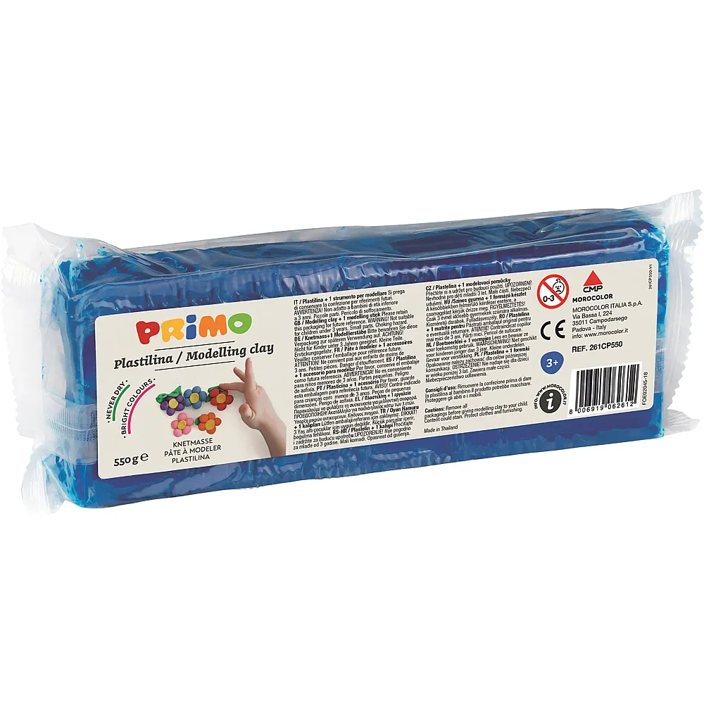 Primo Modelling clay blue - 550 g