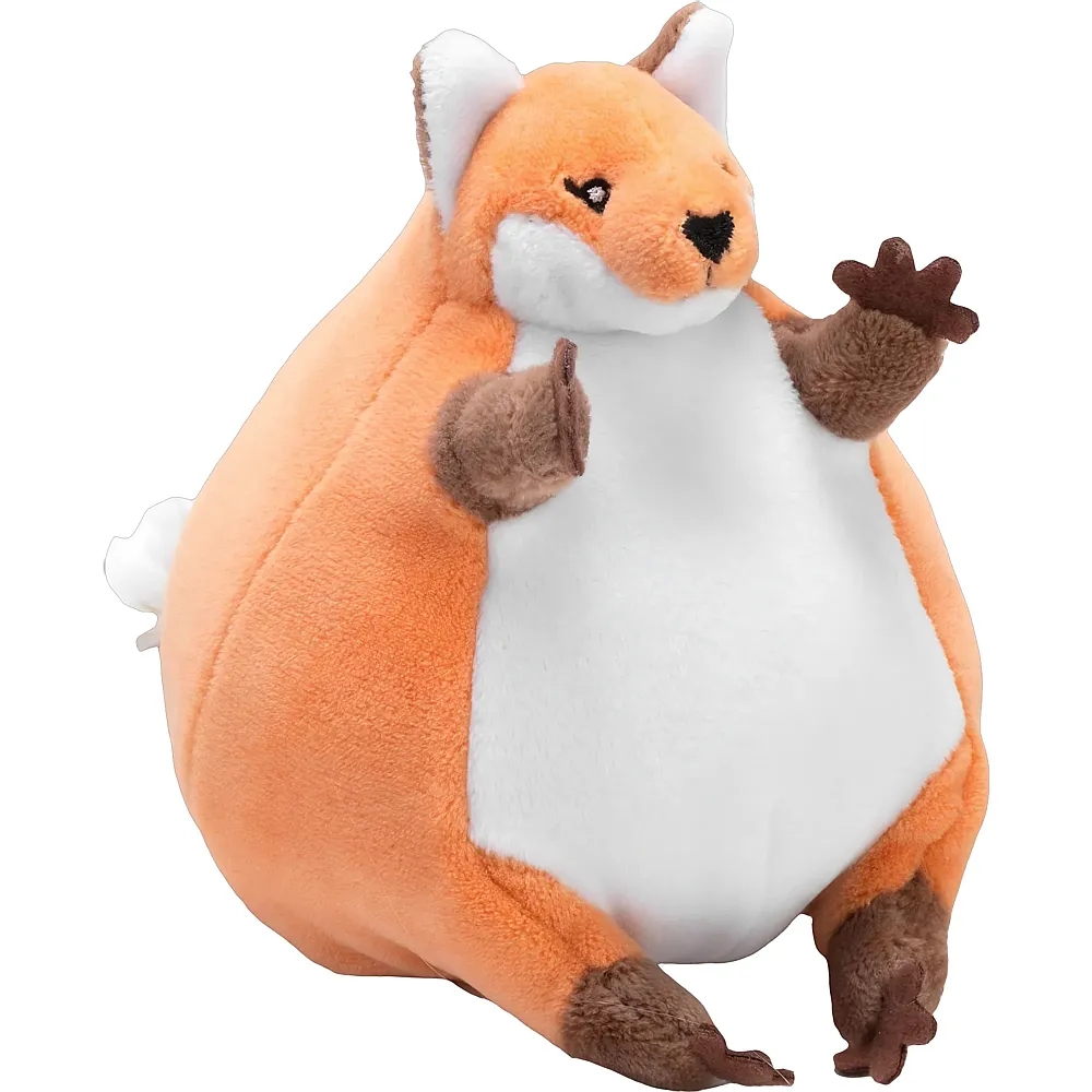 meinspielzeug - Wild Republic Flipkins Red Fox, Stofftier, 12 cm, Pl�schspielzeug, F�llung aus recycelten Wasserflaschenfasern