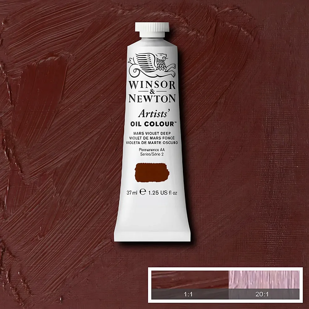 meinspielzeug - Winsor & Newton W&n Artists' lfarbe 37ml Tube Marsviolett Dunkel