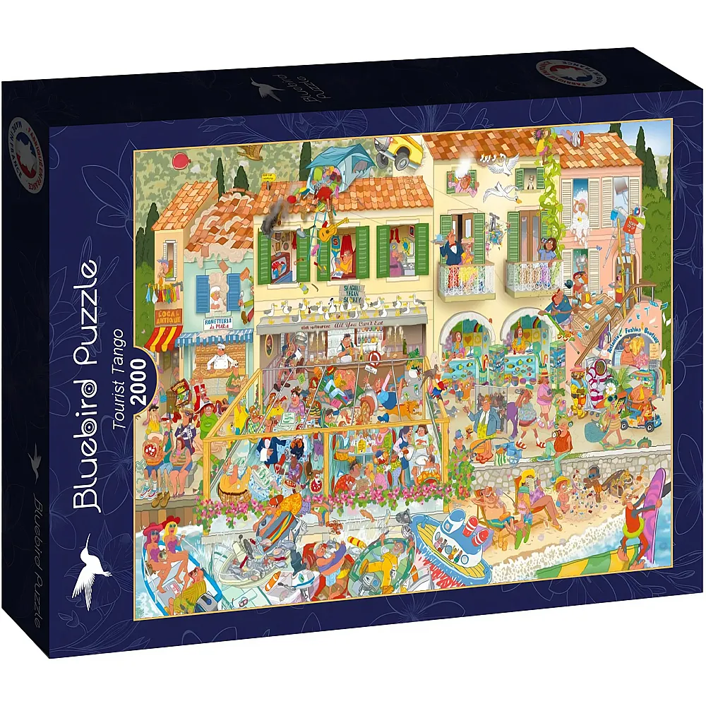 Bluebird Puzzle Tourist Tango 2000Teile