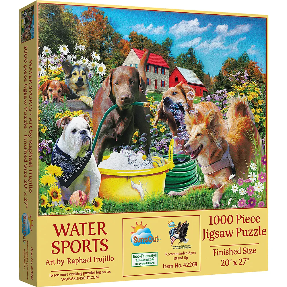 SunsOut Puzzle Rafael Trujillo Wasser Sport 1000Teile
