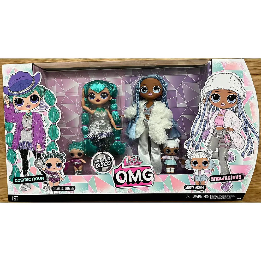 MGA L.O.L. Surprise O.M.G. Winter Disco Cosmic Nova und Snowlicious