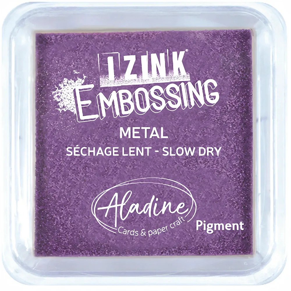 Aladine Izink Stempelkissen M Lila Metall | Stempelsets
