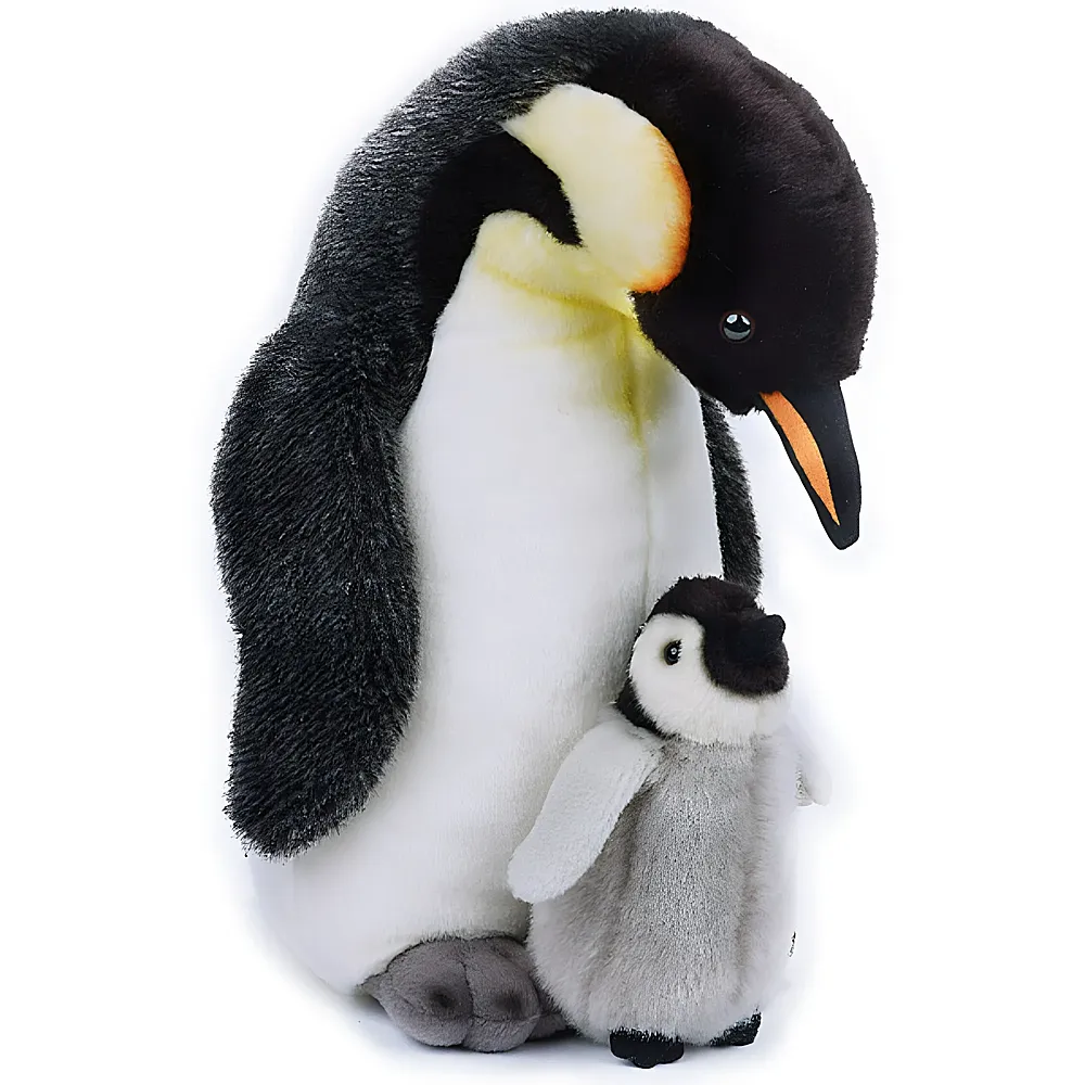 Lelly Plsch National Geographic Pinguin mit Baby 35cm | Meerestiere Plsch
