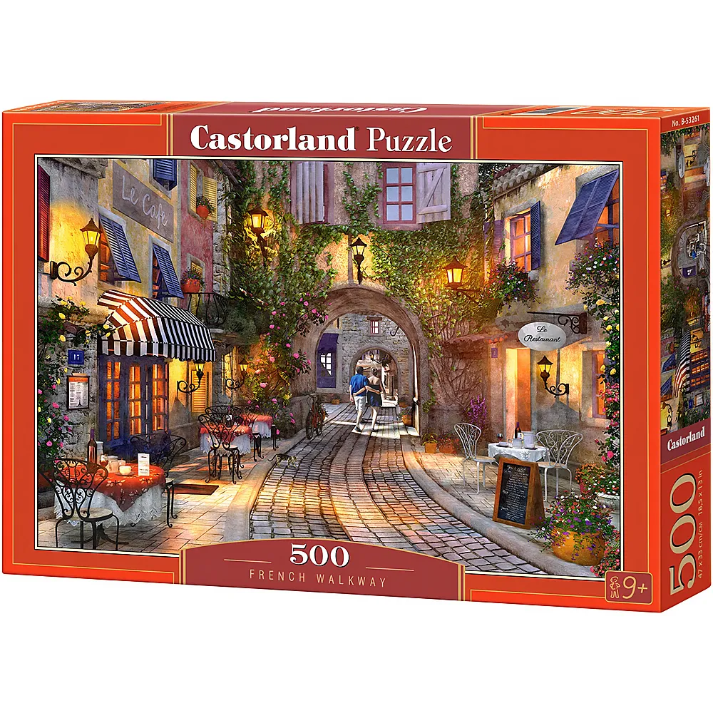 Castorland Puzzle French Walkway 500Teile