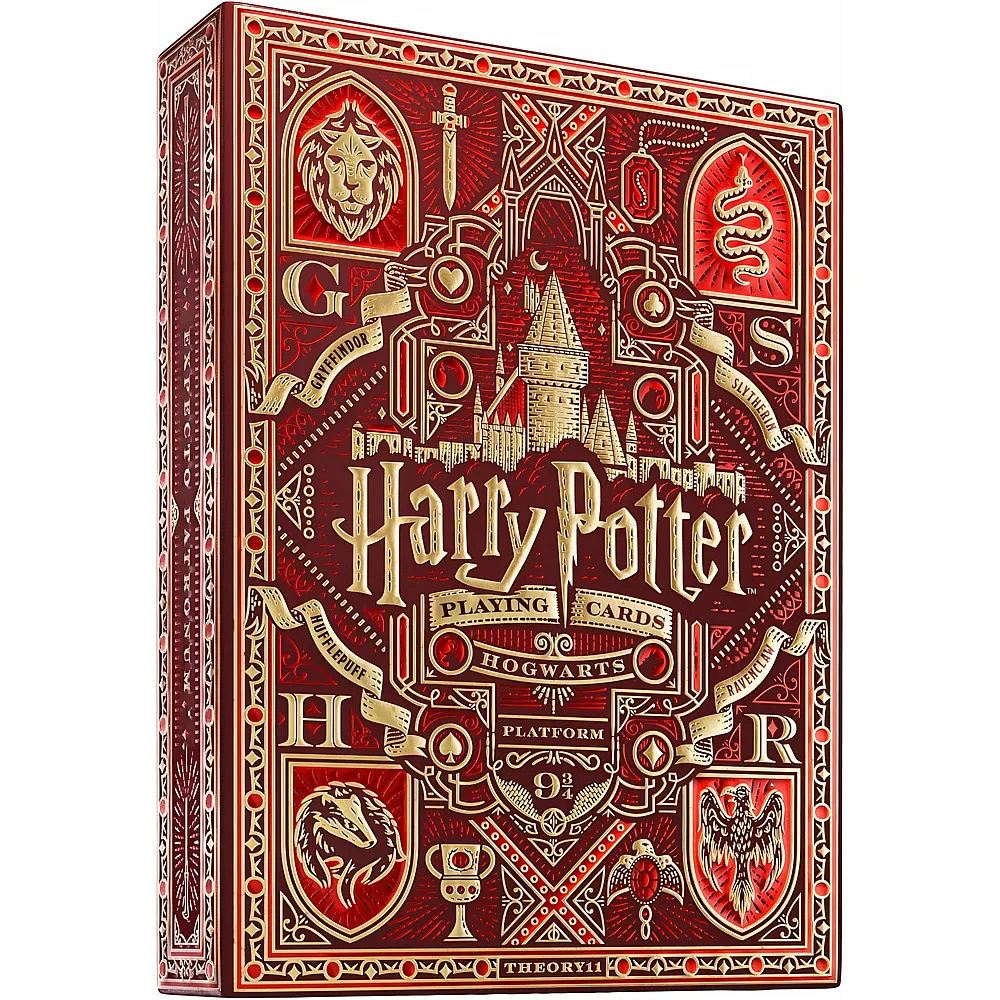 Bicycle Spielkarten Harry Potter Rote Version