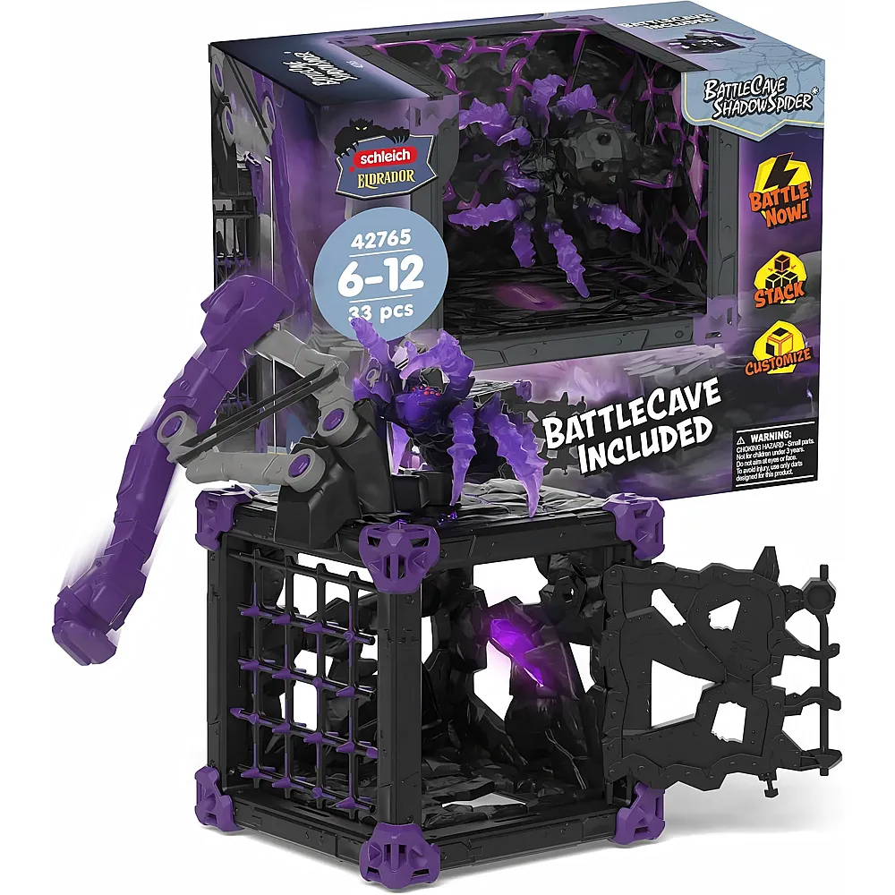 Schleich Eldrador BattleCave Schattenspinne