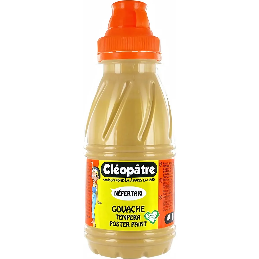 Cleopatre Nefertari � Gouache-tempera 250ml Metallic-gold