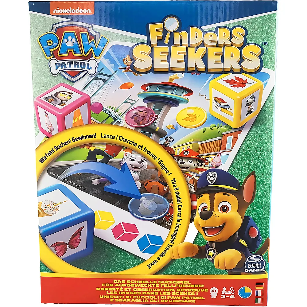 Spin Master Paw Patrol Finders Seekers mult
