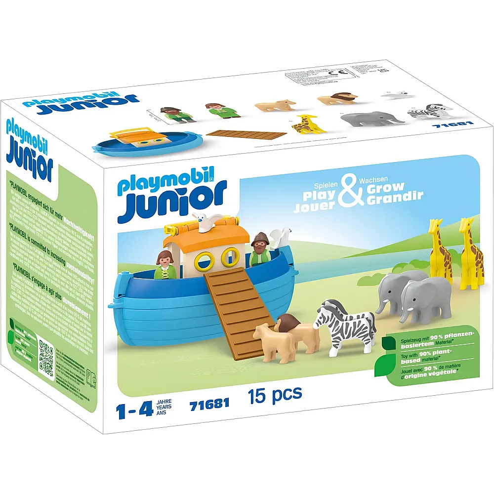 PLAYMOBIL Junior Meine Mitnehm-Arche Noah 71681