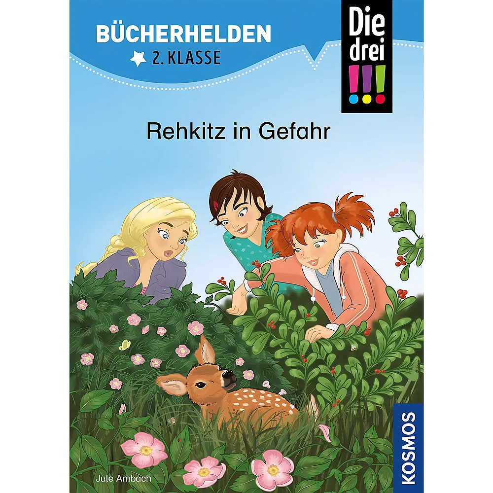 meinspielzeug - Kosmos Die drei , B�cherhelden 2. Klasse, Rehkitz in Gefahr