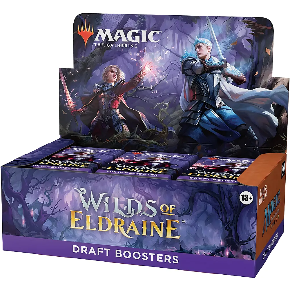 Magic The Gathering Wilds of Eldraine Draft Boosters - English
