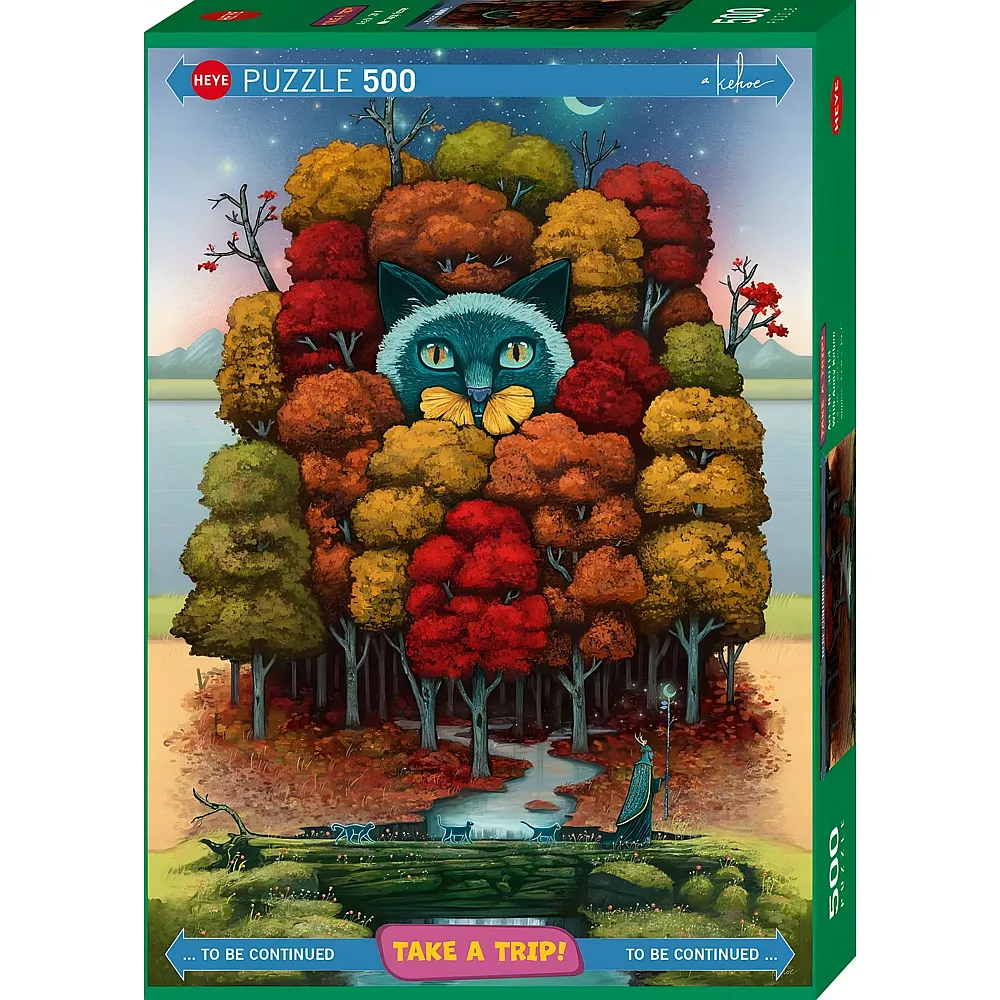 Heye Puzzle Take a trip - With Andy Kehoe 500Teile