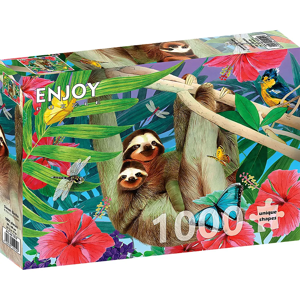 Enjoy Puzzle Sweet Sloths - 1000 Teile