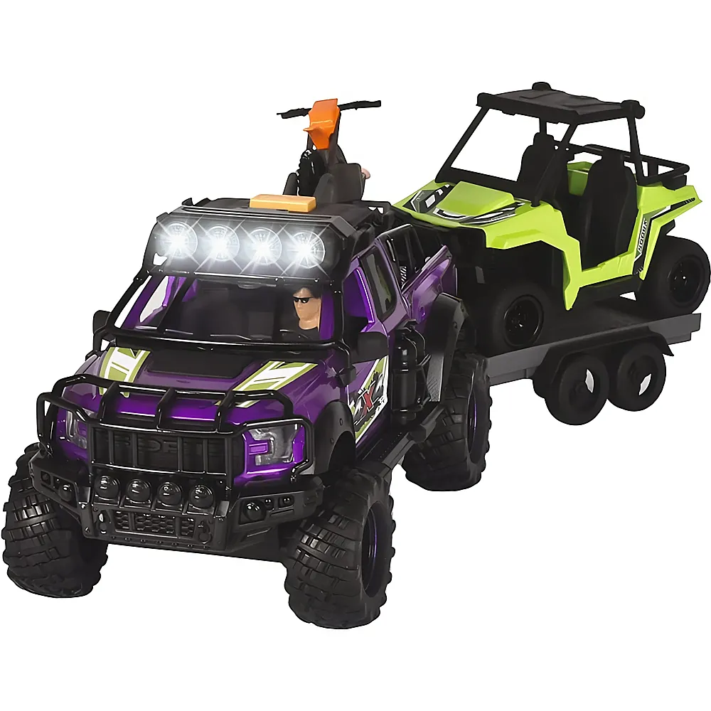 Dickie Ford Raptor mit Motorradtr�ger