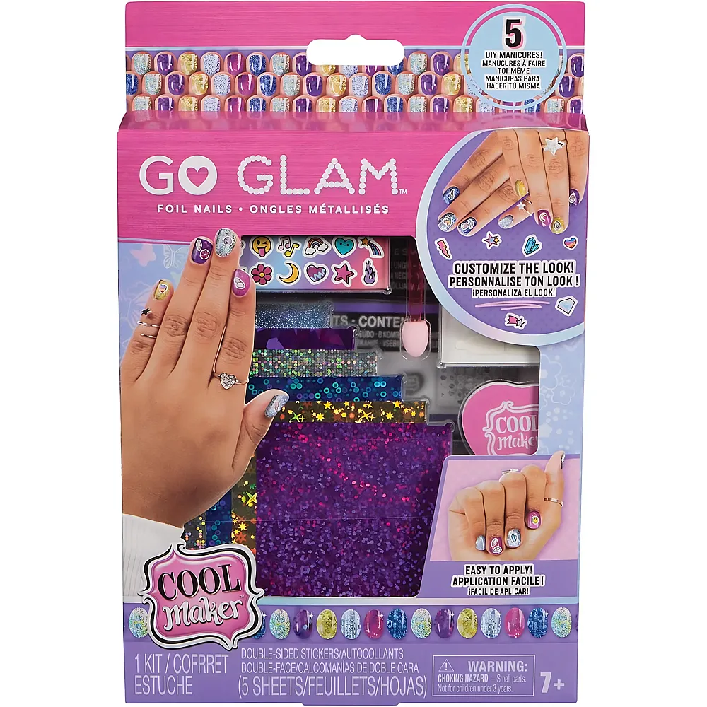 Spin Master Cool Maker Go Glam Folienn�gel