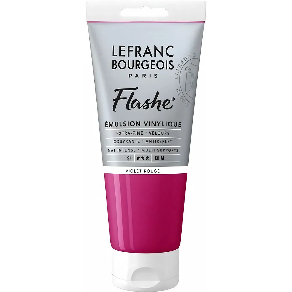 Lefranc Bourgeois Lfb Flashe Acryl 80ml Tube Rotviolett - Suche