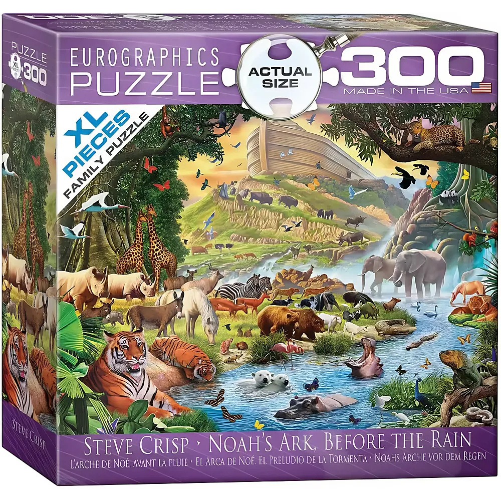 Eurographics Puzzle Steve Crisp - Arche Noah - 500 Teile