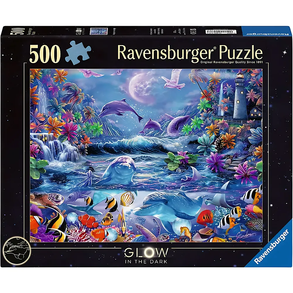Ravensburger Puzzle Im Zauber des Mondlichts 500Teile
