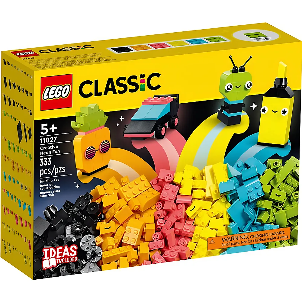 LEGO Classic Neon Kreativ-Bauset 11027